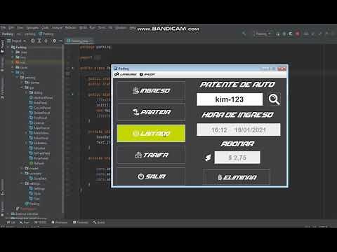 Estacionamiento en Java para Escritorio | Parking en Java