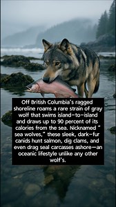 1.3M views · 35K reactions | Sea Wolves of the Great Bear Coast #SeaWolves #GreatBearRainforest | TerrifyingMyths | Facebook