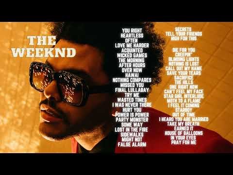 The Weeknd Playlist | Full length | Bass boosted | Equalized
