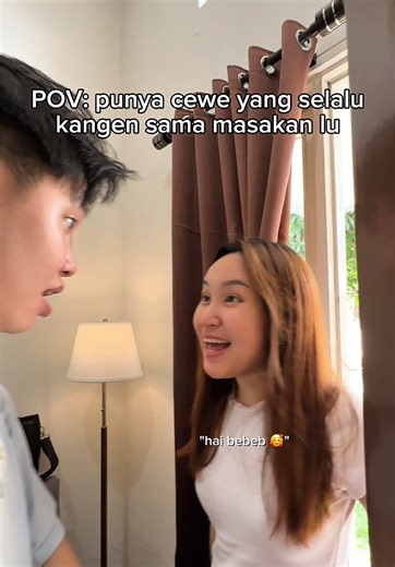 makanan favorit @Lauraa pasti masakan acu 🥹 apalagi kalo sat set gini pasti bebeb makin suka 🥰 #LauraVincent #fyp #couple #relationship #pov