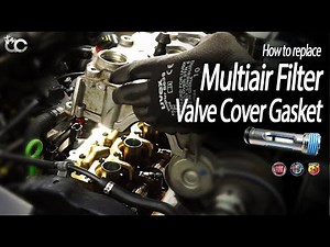 Rocket Cover Gasket and Microfilter Exchange - MiTo QV 1.4 Multiair