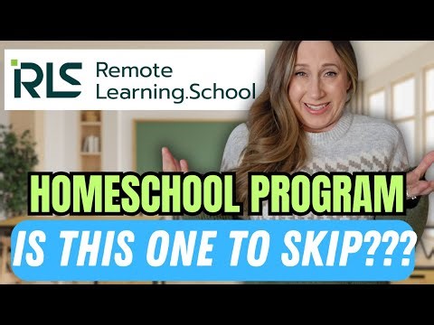 HOMESCHOOL PRO BY REMOTE LEARNING SCHOOL - Online Homeschooling Program Complete Demo and Review