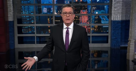 Watch: Stephen Colbert Starts His First Post-Election Show with a Vulgar Outburst