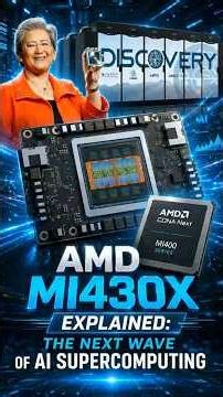 AMD Instinct MI430X Revealed: 432GB HBM4 for AI Supercomputers