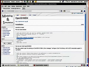 centos 6 - install OpenSHMEM
