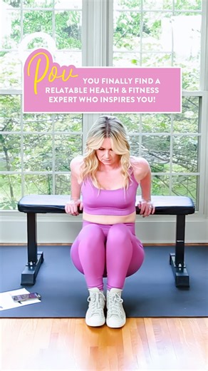 POV: You finally find a RELATABLE health & fitness expert who inspires you…⬇️ Two years ago, in an attempt to smash all of the “Summer Body” “Bikini Body” stigma’s, she films a 4-week Summer Challenge at her heaviest postpartum weight in an attempt to make fitness relatable and inspiring for women of all weights, shapes, and sizes! Then, this summer, having transformed her own health & body in the 2 years since creating the original — she re-films the summer challenge BUT incorporates the origin
