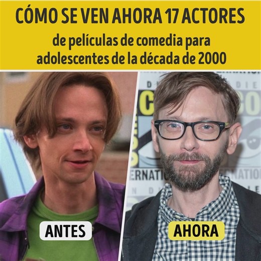 235K views · 1.4K reactions | Cómo se ven ahora 17 actores de películas de comedia para adolescentes de la década de 2000 | Genial Entertainment | Facebook
