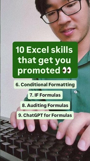 10 Excel skills that actually get you promoted 👀