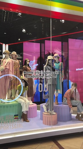 Come visit our Chadstone Sportsgirl store and shop all this new (& more!) that’s landed instore 🥰 Check our store locater for your nearest 📲 #GenerationSportsgirl Video: multiple videos of our Chadstone Sportsgirl flagship, showcasing the window display, new collection and accessories.