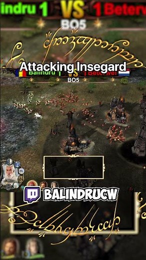 Attacking Insegard with overwhelming force #lordoftherings #gameplay
