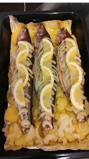 🐟 Oven-Baked Trout 🔥