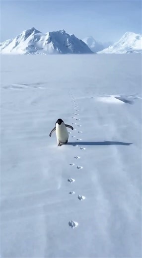 The Lonely Penguin Returns to Its Colony | Heartwarming Antarctic Wildlife Footage