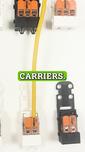Did you know?💡 You can now easily mount your WAGO 221s using our WAGO mounting carriers! Available in different sizes, with snap-in feet or flat for panel mounting. #WAGO #electricalengineering #engineering #OEM #machinery #electrical | WAGO - UK & Ireland