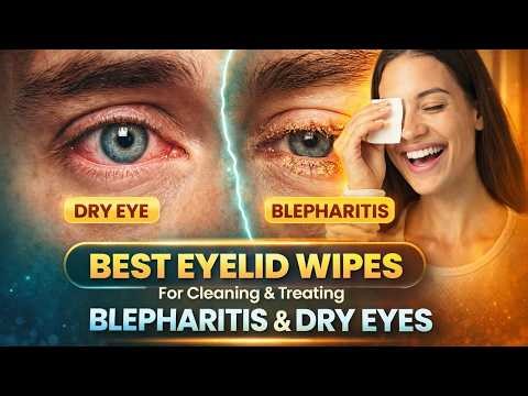 Best Eyelid Wipes || Eyelid Hygiene for Blepharitis & Dry Eyes