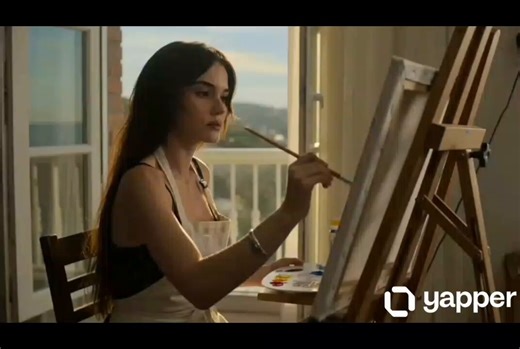 Created with Seedance on @yapper_so .Prompt::Ultra-realistic cinematic 15-second video, 4K, soft natural lighting, shallow depth of field, slow camera movement, emotional storytelling, warm color grading.Scene 1 (0–3s)A young girl sits beside a softly lit window, painting on a canvas.Golden sunlight gently illuminates her face and workspace.Camera slowly pushes in as she adds delicate brush strokes with focus.Scene 2 (3–7s)Close-up: she squeezes a paint tube — nothing comes out.She tries another