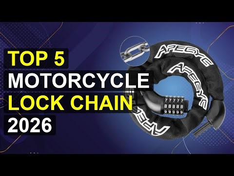 Top 5 Motorcycle Lock Chain 2026 | Motorcycle Chain Lock