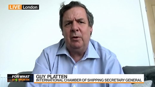 International Chamber of Shipping Secretary General on Suez Canal Stall