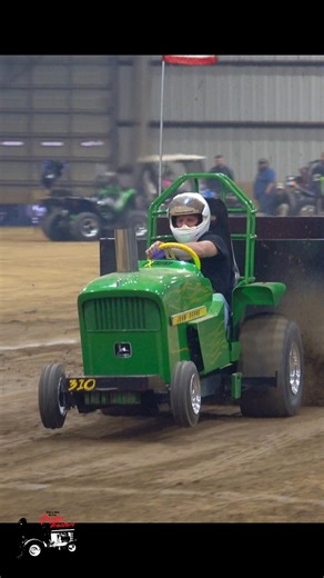 “Extreme” John Deere!! Winter Nationals-Liberty Ky #gardentractor #tractorpulling | Pulling with Garden Tractors
