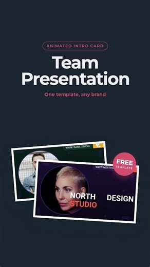 Free Team Presentation Template for Your Studio