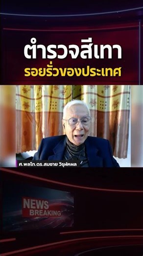 ตำรวจสีเทา+ราชการเทา=ประเทศมืดทั้งระบบ!