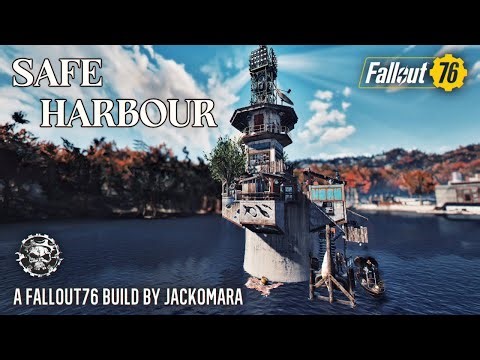 Fallout 76 Camp Build | Scrappy Free States Lake Sanctuary