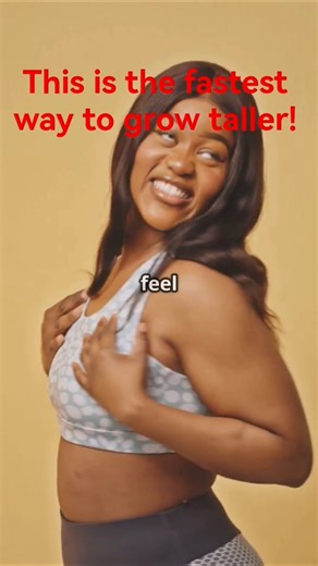 this is the fastest way to grow taller #shorts