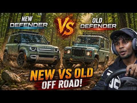 NEW vs OLD DEFENDER 😱 Which Survives OFF-ROAD?