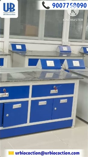Lab Table Installation #laboratory #furniture ‪@urbiocoction‬