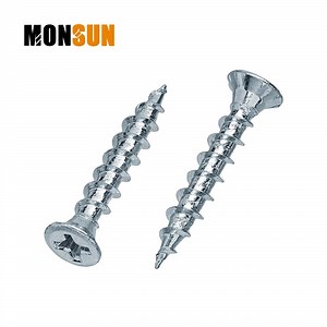 [Hot Item] Double Countersunk with Nibs Tapping Point Plastic Steel Frame Screw