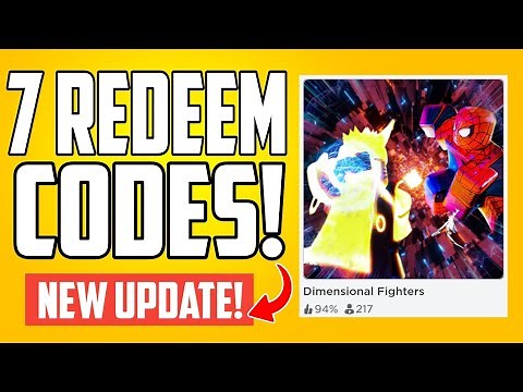 Dimensional Fighters CODES 2024 - EVERY WORKING CODES | ALL ROBLOX CODES