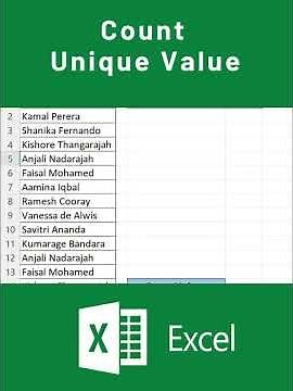 How to Count Unique Values in Excel | Quick Tutorial 💻