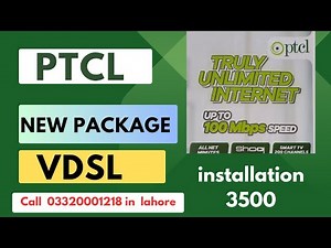 Ptcl VDSL internet New Packages 2024🇵🇰❤