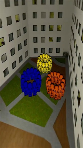 53 Army of Selene in the liminal hotel #gmod #garrysmod #nextbot