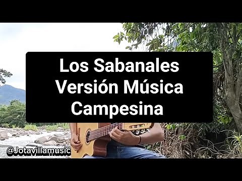 Los Sabanales - Música Campesina (Jota Villa)