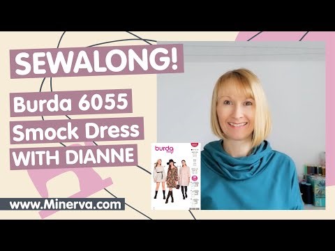 Minerva Sew-Along – Burda 6055 Smock Dress