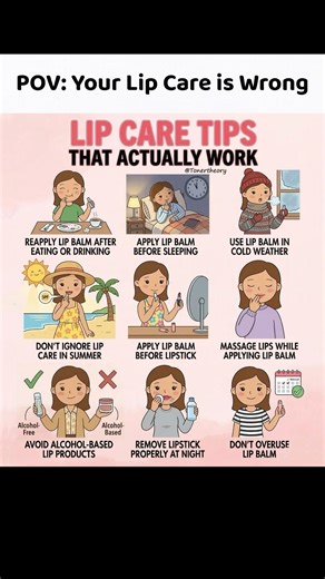9 Lip Care Tips That Actually Work