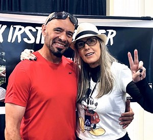 Ben Escobedo & Kirsten Baker 2023 💯 Kirsten Baker Is In Sacramento 😀 Kirsten Baker Played “ Terry “ In My 2nd Favorite Movie Of All Time : Friday The 13th Part 2 ( 1981 ) I’ve Been A Huge Fan Of Hers For 40 Years … My Parents Got HBO At Their House Around 1983 ( When I Was 10 ) & That’s When I Watched Friday The 13th Part 2 For The 1st Time 📺 Ironically She Was Also In A Movie That Was Filmed Here In Sacramento In 1979 Called : “ Gas Pump Girls “ ( Filmed On Marysville Blvd & Arcade Blvd. In 