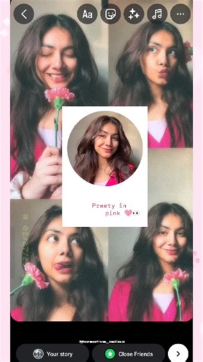 @creative_adi02 on Instagram: "Aesthetic Instagram Story Ideas 🍁🩷 #reelstrending #reelsinstagram #instagramstoryidea #instastory #instagramreels"