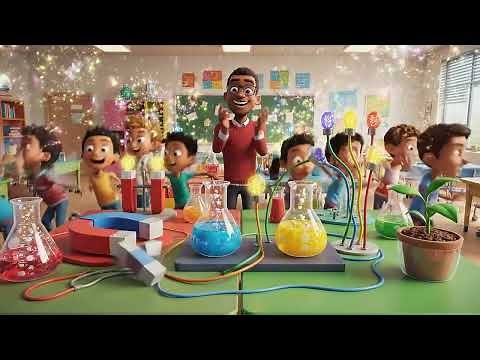 Science Experiments Song | Fun Learning Activities |Mixing Colors, Magnets & more | Lab Experiments