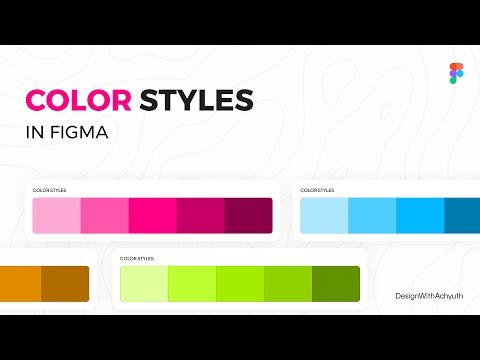 Creating Color Styles in Figma | Figma Tutorial