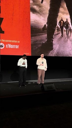 Cooper Hoffman and David Jonsson intro #TheLongWalk - In theaters Friday.