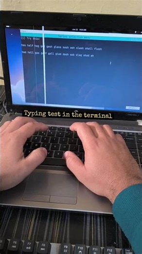 Gtypist - Full featured Typing Test utility in command line TUI #typing #gtypist #linux