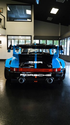 Custom-built at the hands of a self-taught guy, confined by no rules, almost entirely in his garage, this Porsche 911 RSR-Tribute was built over a period of 12 years. In North Bend, WA, Martin “Marty” Robb took a 1977 911 and reshaped it into a purpose-built track car with removable fiberglass bodywork, a one-piece liftoff front he bonded from fenders and hood, and a Mexico Blue finish he sprayed himself in a backyard booth built by "me and my buddy Greg." Marty’s interior looks like a combinati