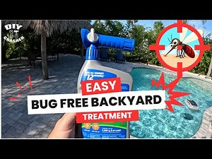 EASY Bug Free Backyard Spray Treatment Anyone Can Do!