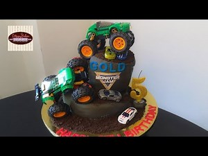 How to make a Monster Truck Cake | A Decorating Tutorial