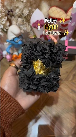 Diy Fairy Light Lantern ✨ Easy Handmade Home Decor#diy #craft