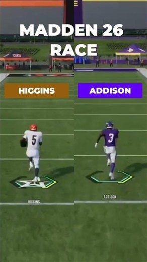 Tee Higgins VS Jordan Addison MADDEN 25! WHO WON?