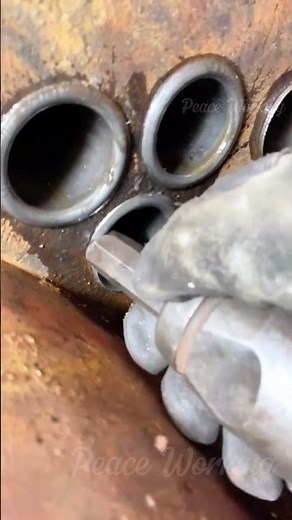 Old School Boiler Repair Technique 🏭