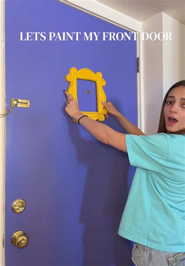 Recreate Monica's Iconic Purple Door!