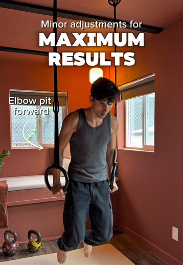 Make these minor adjustments in your movements to see major results! #calisthenics #bodyweighttraining #gymnasticrings #exercisetips #mobility